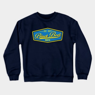 Motorcycle Patch Crewneck Sweatshirt